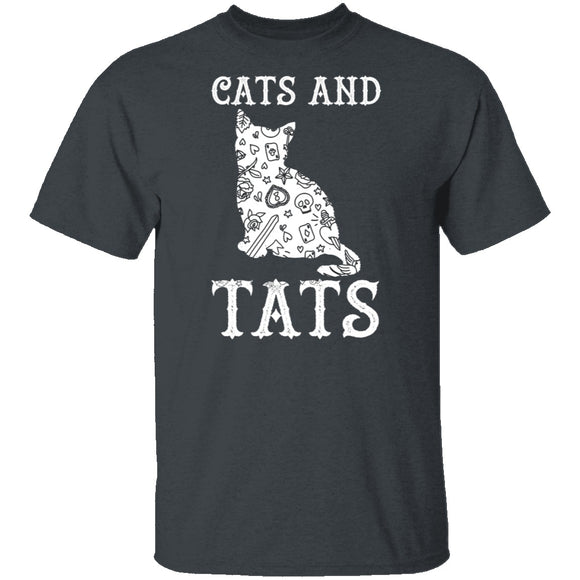 Cats & Tats T-Shirt CustomCat