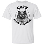Cats not Hugs T-Shirt CustomCat