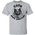Cats not Hugs T-Shirt CustomCat