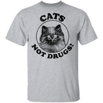Cats not Hugs T-Shirt CustomCat