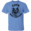 Cats not Hugs T-Shirt CustomCat