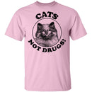 Cats not Hugs T-Shirt CustomCat