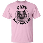 Cats not Hugs T-Shirt CustomCat
