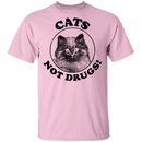 Cats not Hugs T-Shirt CustomCat