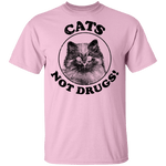 Cats not Hugs T-Shirt CustomCat