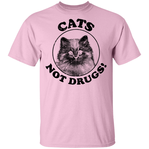 Cats not Hugs T-Shirt CustomCat