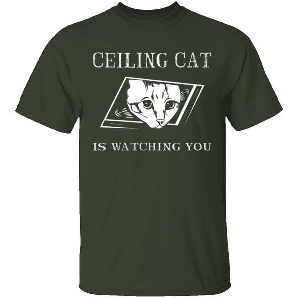 Ceiling Cat T-Shirt CustomCat