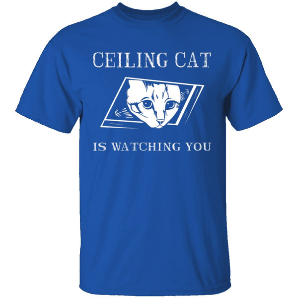 Ceiling Cat T-Shirt CustomCat