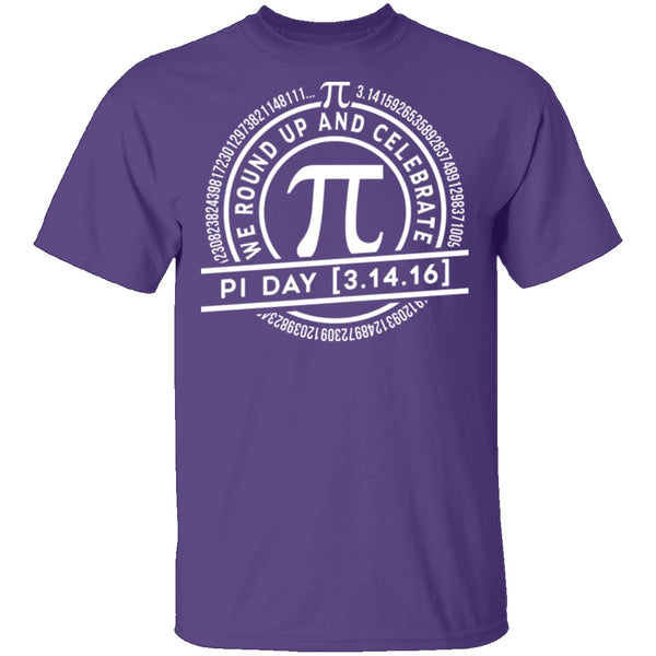 Celebrate Pi Day T-Shirt CustomCat