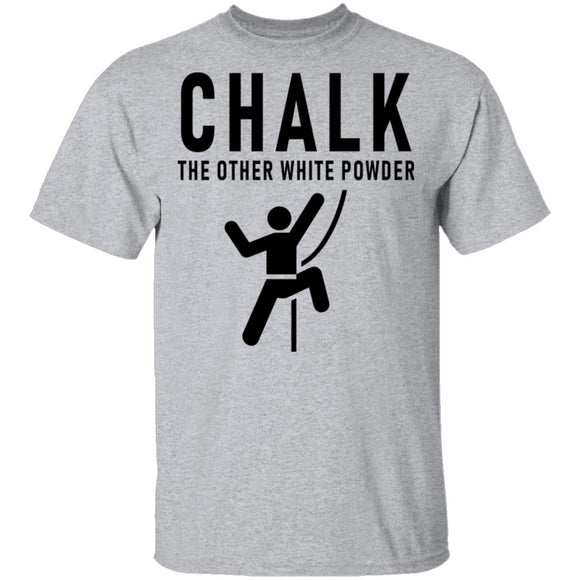Chalk The Other White Powder T-Shirt CustomCat