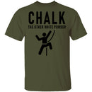 Chalk The Other White Powder T-Shirt CustomCat