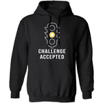 Challenge Accepted Yellow Light T-Shirt CustomCat