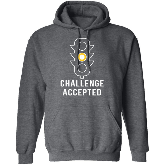 Challenge Accepted Yellow Light T-Shirt CustomCat