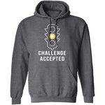 Challenge Accepted Yellow Light T-Shirt CustomCat