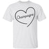 Champagne Love T-Shirt CustomCat