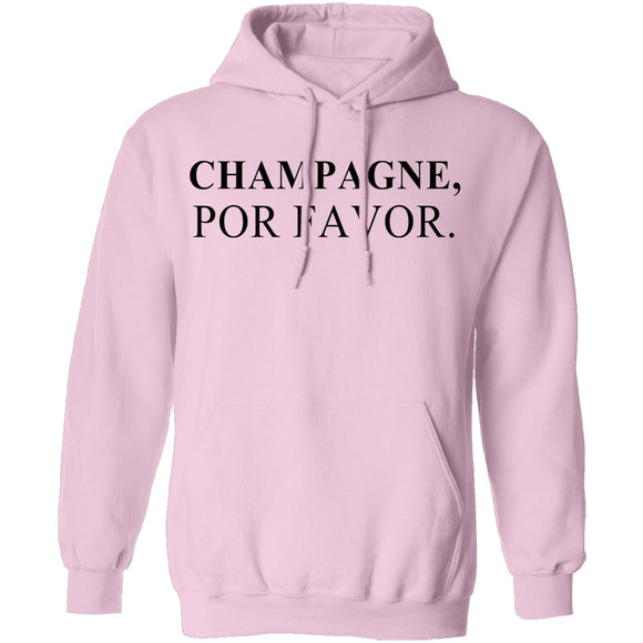 Champagne Por Favor T-Shirt CustomCat