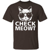 Check Meowt T-Shirt CustomCat