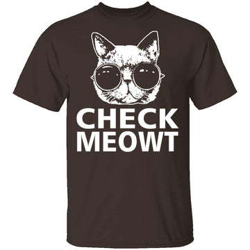 Check Meowt T-Shirt CustomCat