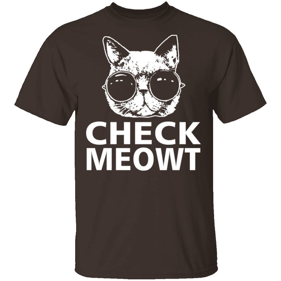 Check Meowt T-Shirt CustomCat