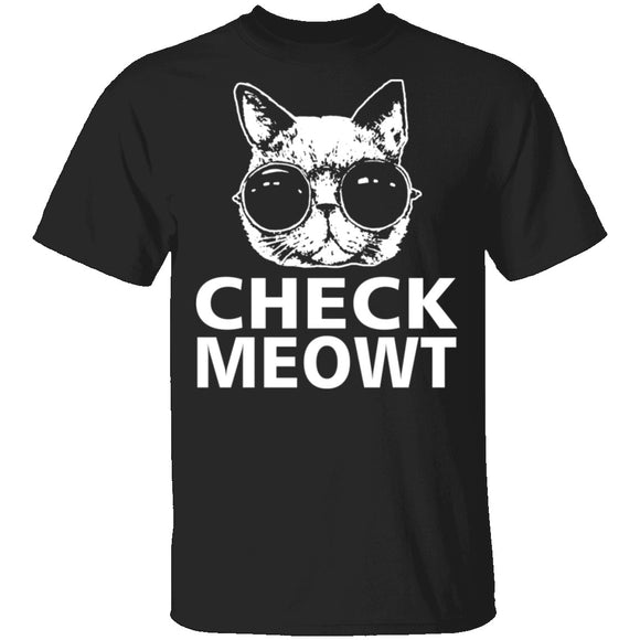 Check Meowt T-Shirt CustomCat
