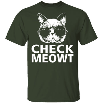 Check Meowt T-Shirt CustomCat