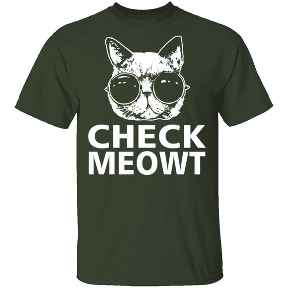 Check Meowt T-Shirt CustomCat