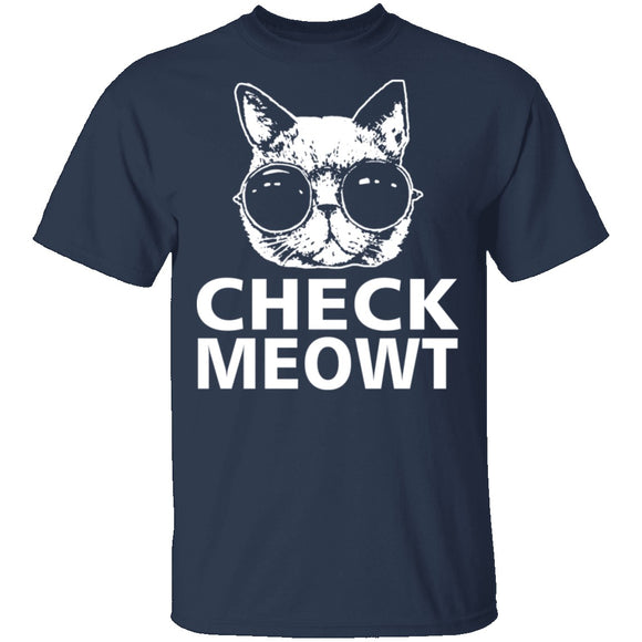 Check Meowt T-Shirt CustomCat