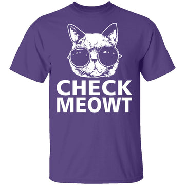 Check Meowt T-Shirt CustomCat
