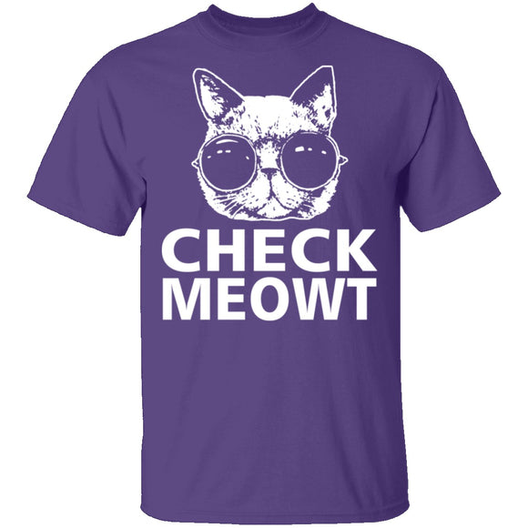 Check Meowt T-Shirt CustomCat
