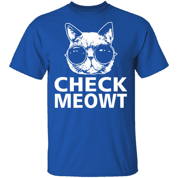 Check Meowt T-Shirt CustomCat