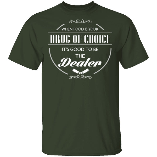 Chef Food Dealer T-Shirt CustomCat