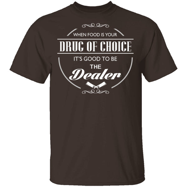 Chef Food Dealer T-Shirt CustomCat