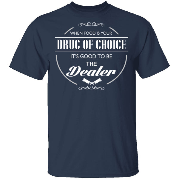 Chef Food Dealer T-Shirt CustomCat