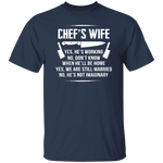 Chef's Wife T-Shirt CustomCat