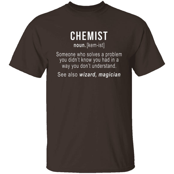 Chemist Definition T-Shirt CustomCat