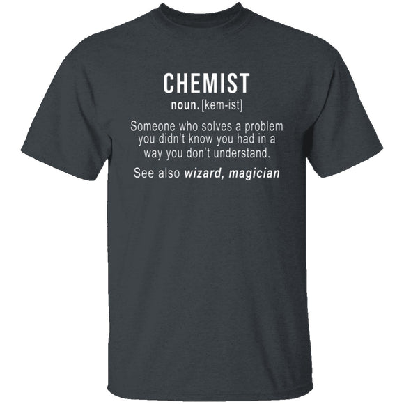Chemist Definition T-Shirt CustomCat