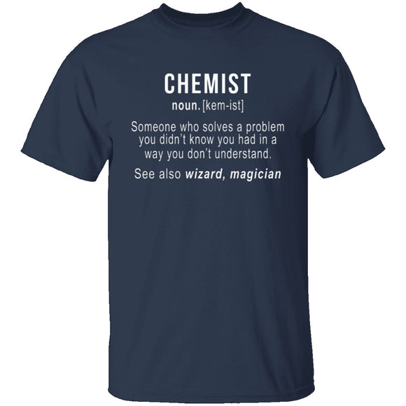 Chemist Definition T-Shirt CustomCat
