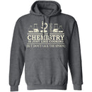 Chemistry Is Like Cooking T-Shirt CustomCat