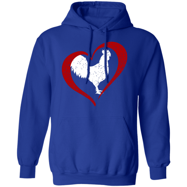 Chicken Love T-Shirt CustomCat