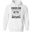 Chicks Dig Mixtapes T-Shirt CustomCat