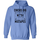 Chicks Dig Mixtapes T-Shirt CustomCat