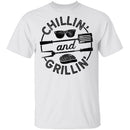 Chillin and Grillin T-Shirt CustomCat