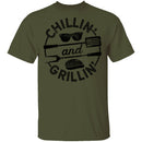 Chillin and Grillin T-Shirt CustomCat