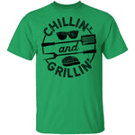 Chillin and Grillin T-Shirt CustomCat