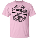 Chillin and Grillin T-Shirt CustomCat