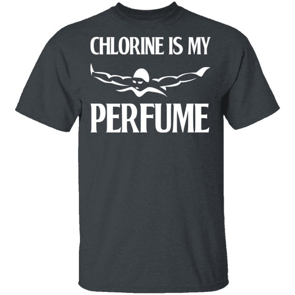 Chlorine is My Perfume T-Shirt CustomCat