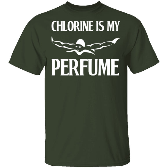 Chlorine is My Perfume T-Shirt CustomCat