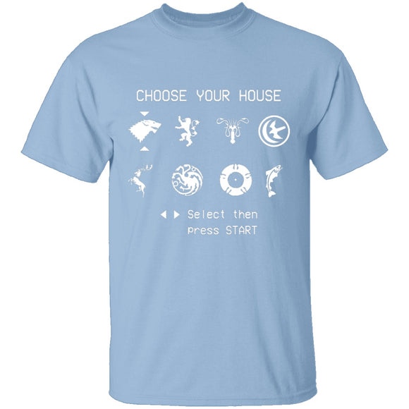 Choose Your House Game of Thrones T-Shirt CustomCat