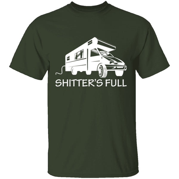 Christmas Vacation Shitter's Full T-Shirt CustomCat