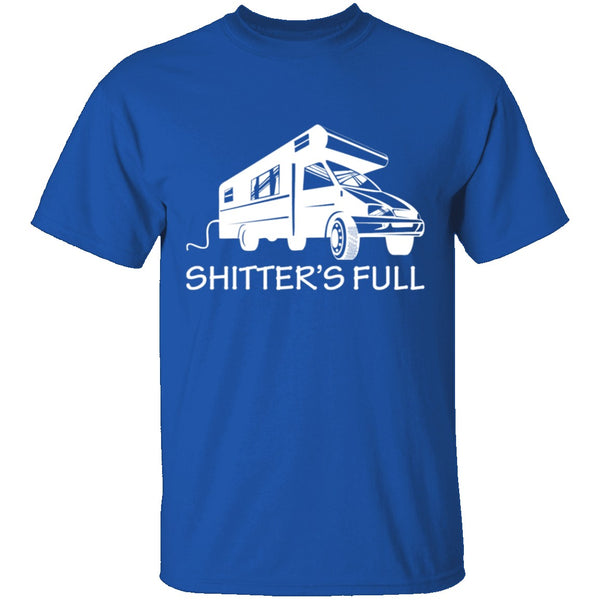 Christmas Vacation Shitter's Full T-Shirt CustomCat